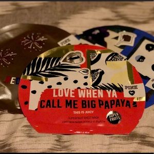 Set of 9 Victoria Secret Face Sheet Masks